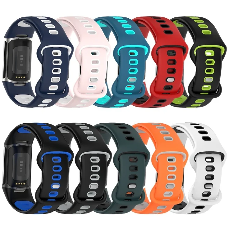 EDA0058706_B2.webp Two Color Silicone Watch Band - Image 3