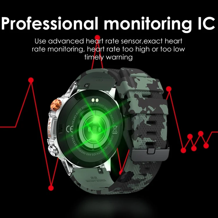 EDA0058714_B9.webp K59 IP67 BT5.0 1.43inch Smart Watch Support Voice Call / Sleep Detection - Image 10