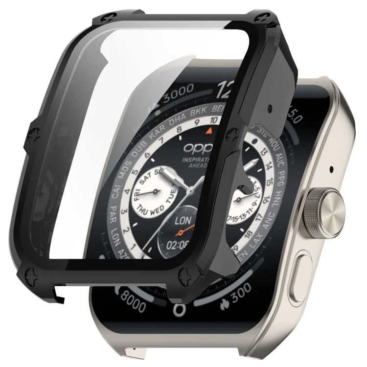 PC + Tempered Film Integrated Watch Protective Case