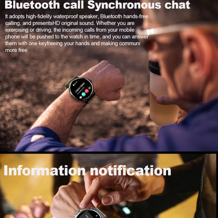 EDA0058722_B5.webp V69 IP68 BT5.0 1.85inch Smart Watch Support Voice Call / Sleep Detection - Image 6