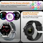 V69 IP68 BT5.0 1.85inch Smart Watch Support Voice Call / Sleep Detection - Image 7