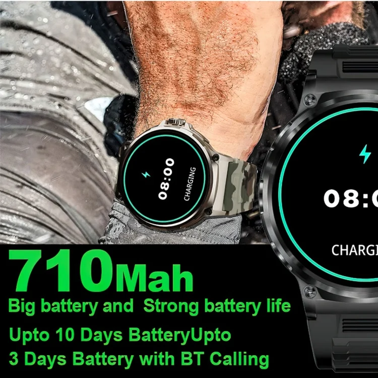 EDA0058722_B7.webp V69 IP68 BT5.0 1.85inch Smart Watch Support Voice Call / Sleep Detection - Image 8