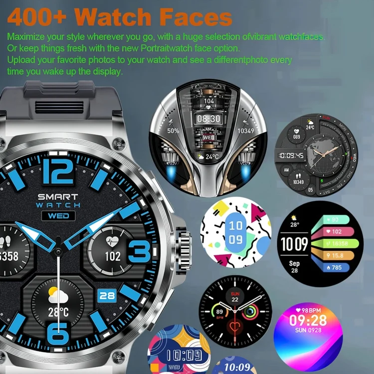EDA0058722_B9.webp V69 IP68 BT5.0 1.85inch Smart Watch Support Voice Call / Sleep Detection - Image 10
