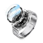 Electroplate PC Case + Tempered Film + Watch Bezel Ring Set - Image 3