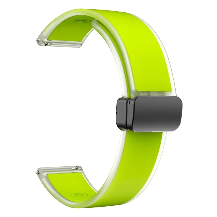 EDA005880101A_2.webp Translucent Magnetic Black Buckle Silicone Watch Band - Image 4