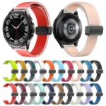Translucent Magnetic Black Buckle Silicone Watch Band - Image 2