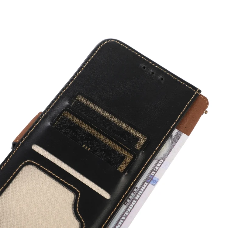 EDA005883606A_5.webp Magnetic Crazy Horse Texture Genuine Leather RFID Phone Case, For Xiaomi Redmi A3, For Xiaomi Redmi 13C 4G/5G/Poco C65/Poco M6, For Xiaomi Redmi Note 13 Pro 4G/Poco M6 Pro... - Image 6