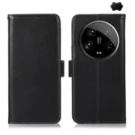 Magnetic Crazy Horse Texture Genuine Leather RFID Phone Case, For Xiaomi 14 Ultra, For Xiaomi 14