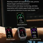 CF26 1.57inch BT5.2 Smart Bracelet Support Sleep Detection - Image 3