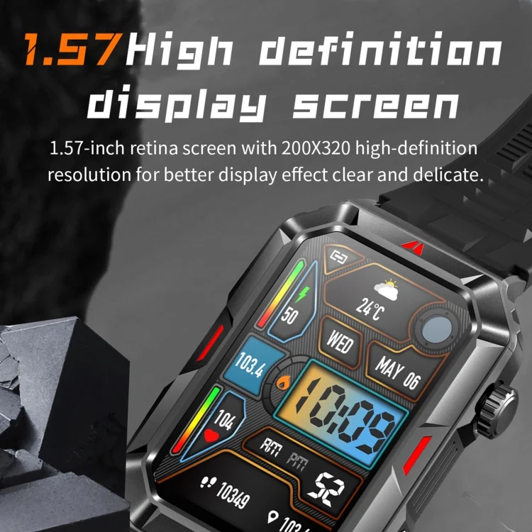 EDA0058842_B5.webp CF26 1.57inch BT5.2 Smart Bracelet Support Sleep Detection - Image 6