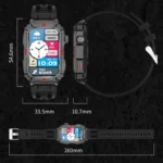 CF26 1.57inch BT5.2 Smart Bracelet Support Sleep Detection - Image 7