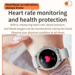 V66 1.28inch BT5.0 Smart Watch Support Heart Rate/ Sleep Detection - Image 3
