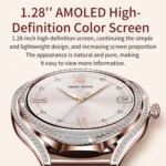 V66 1.28inch BT5.0 Smart Watch Support Heart Rate/ Sleep Detection - Image 6