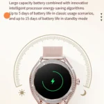 V66 1.28inch BT5.0 Smart Watch Support Heart Rate/ Sleep Detection - Image 9