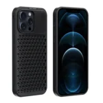 R-JUST RJ58 Aromatherapy Metal Cooling Phone Case, For iPhone 12 Pro Max