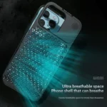 R-JUST RJ58 Aromatherapy Metal Cooling Phone Case, For iPhone 12 Pro Max - Image 4