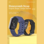 Mijobs Honeycomb Texture Silicone Watch Band - Image 6