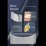 Mijobs Milan Buckle Stainless Steel Watch Band - Image 4