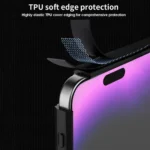 Carbon Fiber Texture PC + TPU Phone Case with Metal Holder, For iPhone 14 Pro, For iPhone 14 Pro Max - Image 6