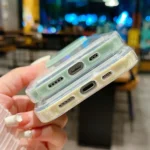Large Window PC Hybrid TPU Phone Case with Card Slot, For iPhone 11 Pro - Image 6