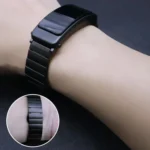 One Bead Butterfly Buckle Stainless Steel Watch Band - Image 6