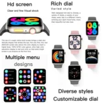 Q9 Smart Bracelet, 2.01 inch Waterproof Smart Watch, BT Call / Heart Rate / Blood Pressure / Blood Oxygen - Image 3
