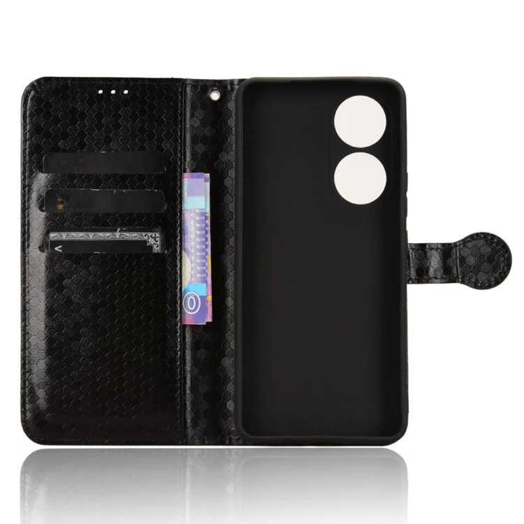 EDA005907817A_3.webp Honeycomb Dot Texture Leather Phone Case, For vivo Y100 5G - Image 4