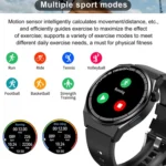 TM06 Smart Bracelet, 1.28 inch IP67 Waterproof Smart Watch, Bluetooth Call / Heart Rate / Blood Pressure / Blood Oxygen - Image 8
