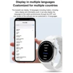 TM06 Smart Bracelet, 1.28 inch IP67 Waterproof Smart Watch, Bluetooth Call / Heart Rate / Blood Pressure / Blood Oxygen - Image 9