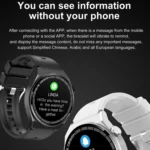 TM06 Smart Bracelet, 1.28 inch IP67 Waterproof Smart Watch, Bluetooth Call / Heart Rate / Blood Pressure / Blood Oxygen - Image 10
