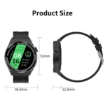 GT3 Smart Bracelet, 1.5 inch Smart Watch, Bluetooth Call / Heart Rate / Blood Pressure / Blood Oxygen - Image 2