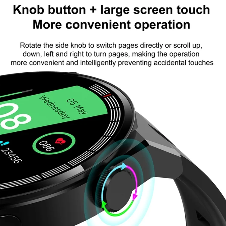 EDA0059118_B2.webp GT3 Smart Bracelet, 1.5 inch Smart Watch, Bluetooth Call / Heart Rate / Blood Pressure / Blood Oxygen - Image 3