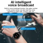 GT3 Smart Bracelet, 1.5 inch Smart Watch, Bluetooth Call / Heart Rate / Blood Pressure / Blood Oxygen - Image 4
