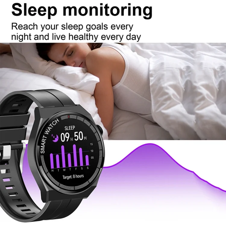 EDA0059118_B6.webp GT3 Smart Bracelet, 1.5 inch Smart Watch, Bluetooth Call / Heart Rate / Blood Pressure / Blood Oxygen - Image 7