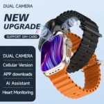 GS37 1.95 inch Screen Smart Phone Watch, Android 9.0, Spreadtrum SL8541E, Network: 4G, Single Nano SIM, Front & Rear Camera - Image 2