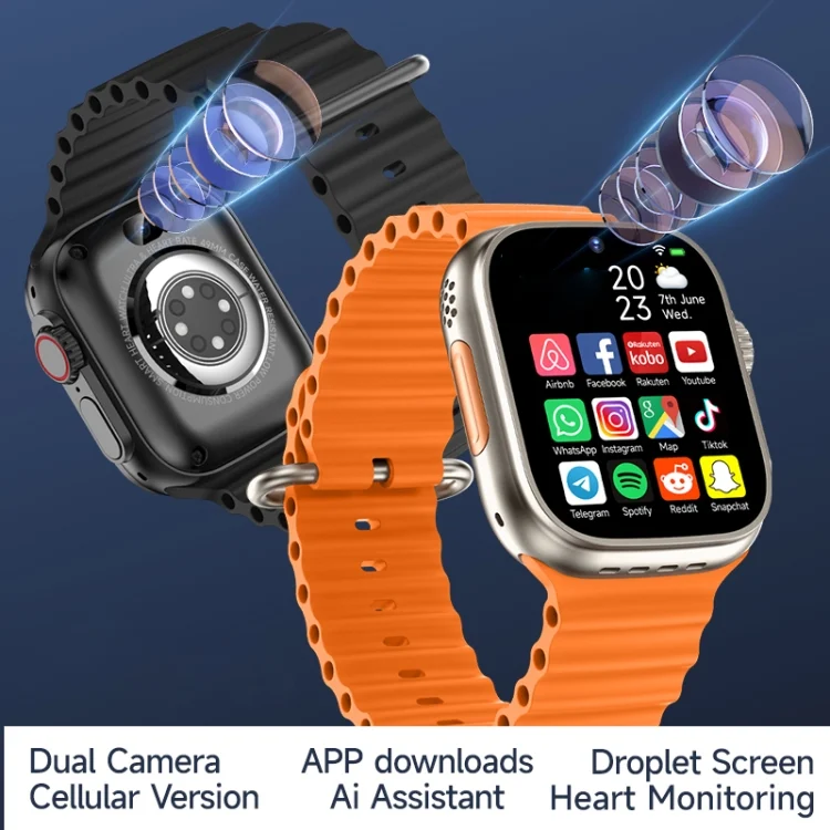 EDA0059130_B7.webp GS37 1.95 inch Screen Smart Phone Watch, Android 9.0, Spreadtrum SL8541E, Network: 4G, Single Nano SIM, Front & Rear Camera - Image 8