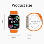 G41 Smart Bracelet, 2.01 inch IP67 Waterproof Smart Watch, Bluetooth Call / Heart Rate / Non-invasive Blood Glucose / HRV / MET - Image 2