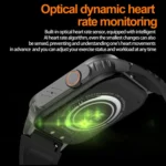 G41 Smart Bracelet, 2.01 inch IP67 Waterproof Smart Watch, Bluetooth Call / Heart Rate / Non-invasive Blood Glucose / HRV / MET - Image 13