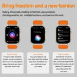 G41 Smart Bracelet, 2.01 inch IP67 Waterproof Smart Watch, Bluetooth Call / Heart Rate / Non-invasive Blood Glucose / HRV / MET - Image 15