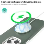 Mutural Mingdian Series MagSafe Magnetic Phone Case, For iPhone 15 Pro Max, For iPhone 15 Pro - Image 6