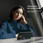 NILLKIN Black Mirror Prop CD Texture Mirror MagSafe Magnetic Phone Case, For Xiaomi 14, For Xiaomi 14 Pro - Image 5