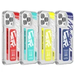 Mutural Wing Flash Series TPU Phone Case with IML Stand, For iPhone 15 Pro Max, For iPhone 15 Pro - Image 2