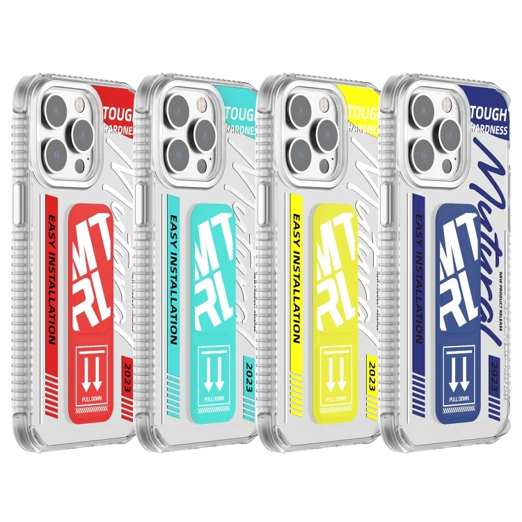 EDA0059224_B1.webp Mutural Wing Flash Series TPU Phone Case with IML Stand, For iPhone 15 Pro Max, For iPhone 15 Pro - Image 2