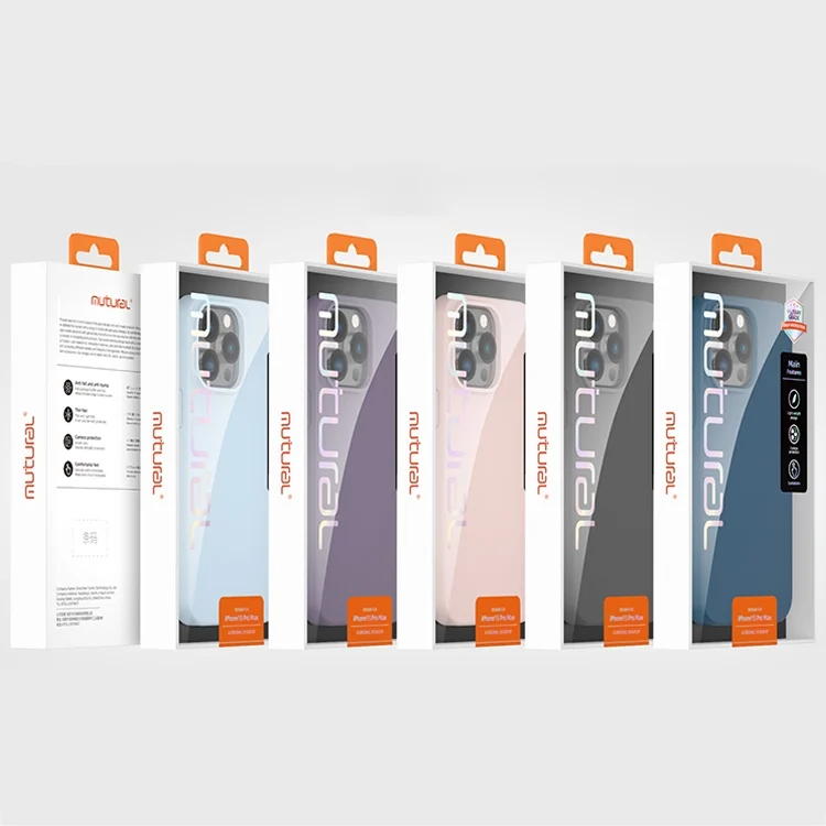 EDA0059227_B7.webp Mutural Yuemu Series Liquid Silicone Phone Case, For iPhone 15 Pro Max, For iPhone 15 Pro - Image 8