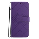 Rhombic Grid Texture Leather Phone Case, For Xiaomi Redmi 13C 5G, For Xiaomi 14 Ultra, For Xiaomi 14 Pro - Image 2