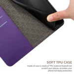 Rhombic Grid Texture Leather Phone Case, For Xiaomi Redmi 13 4G Global / 5G Global, For Xiaomi Redmi A3, For Xiaomi Redmi Note 13 4G Global - Image 7