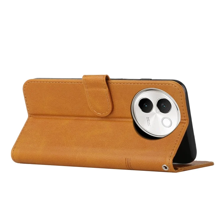 EDA005933708A_2.webp Stitching Calf Texture Buckle Leather Phone Case, For vivo V30e, For vivo Y100 IDN, For vivo S18 / S18 Pro - Image 3