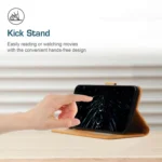 Stitching Calf Texture Buckle Leather Phone Case, For vivo Y28 4G, For vivo Y03 / Y18 / Y18e, For vivo Y38 5G - Image 5