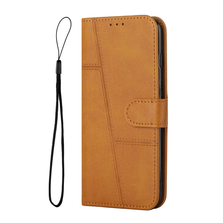 EDA005933907A_1.webp Stitching Calf Texture Buckle Leather Phone Case, For Xiaomi 14 pro, For Xiaomi 13T / Xiaomi 13T Pro, For Xiaomi 14 - Image 2