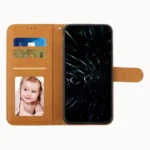 Stitching Calf Texture Buckle Leather Phone Case, For Xiaomi 14 pro, For Xiaomi 13T / Xiaomi 13T Pro, For Xiaomi 14 - Image 3